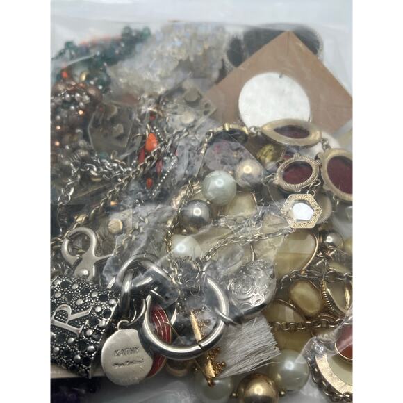 Unknown Jewelry - All Wearable Jewelry 2LB+ Lot earrings necklace grab bag ring bracelet bulk